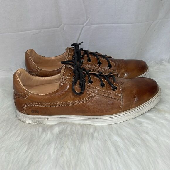 Bed Stu Rustic Tan Leather Lace Up Casual Shoe/Sneakers Sz 11.5 - Picture 4 of 6